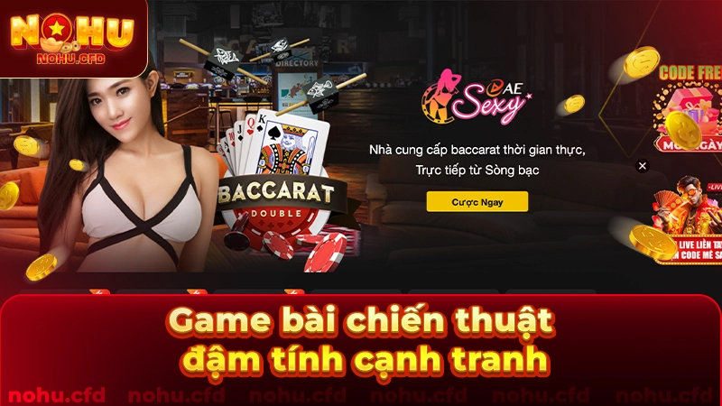 Sảnh Game Bài: Nơi hội tụ các chiến thuật gia và những màn đấu trí đỉnh cao